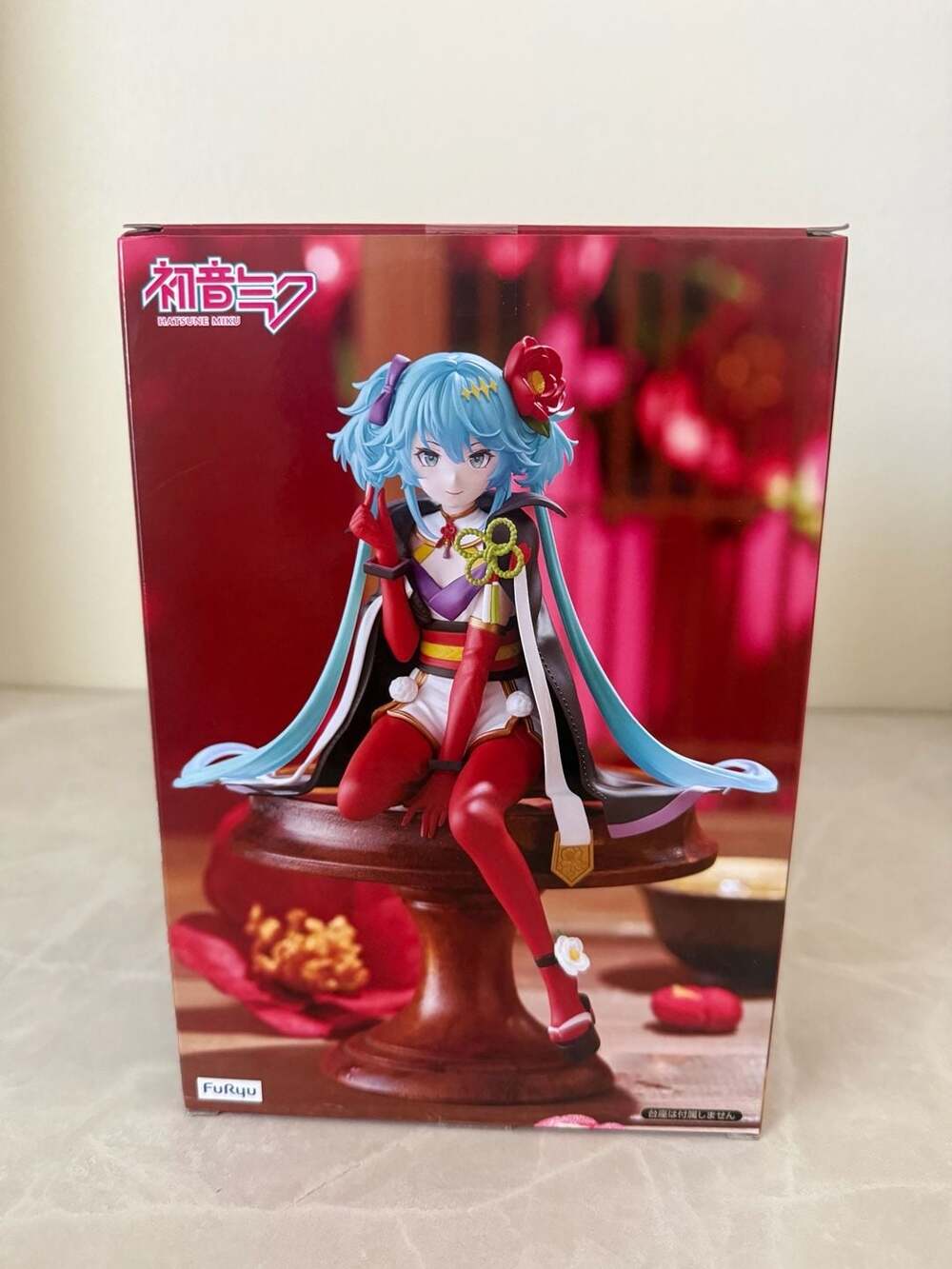 FuRyu Hatsune Miku Flower Fairy Camellia Noodle Stopper Figure